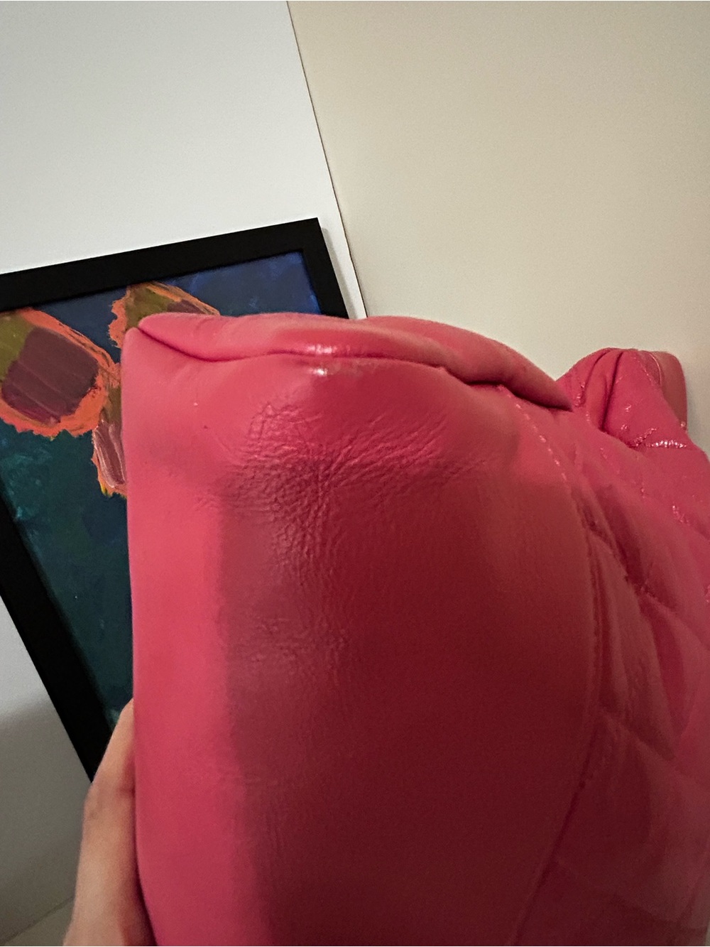 CHANEL Hot Pink Quilted Leather - Picture 10 of 16
